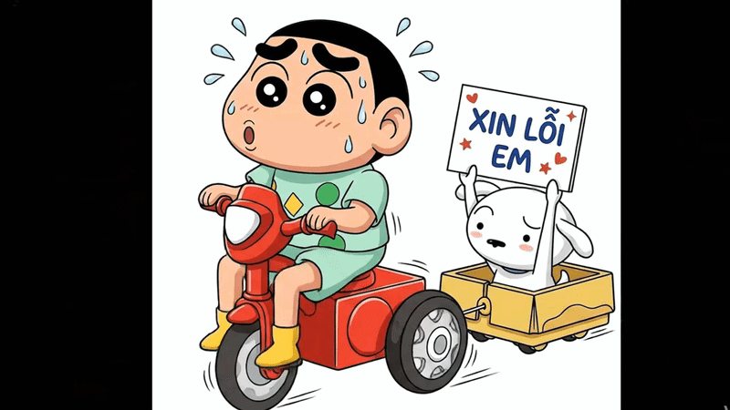 Xin lỗi em